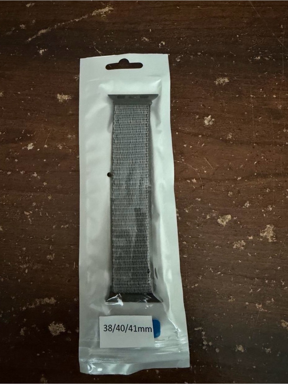Gray 38/40/41mm Nylon Loop Watch Band